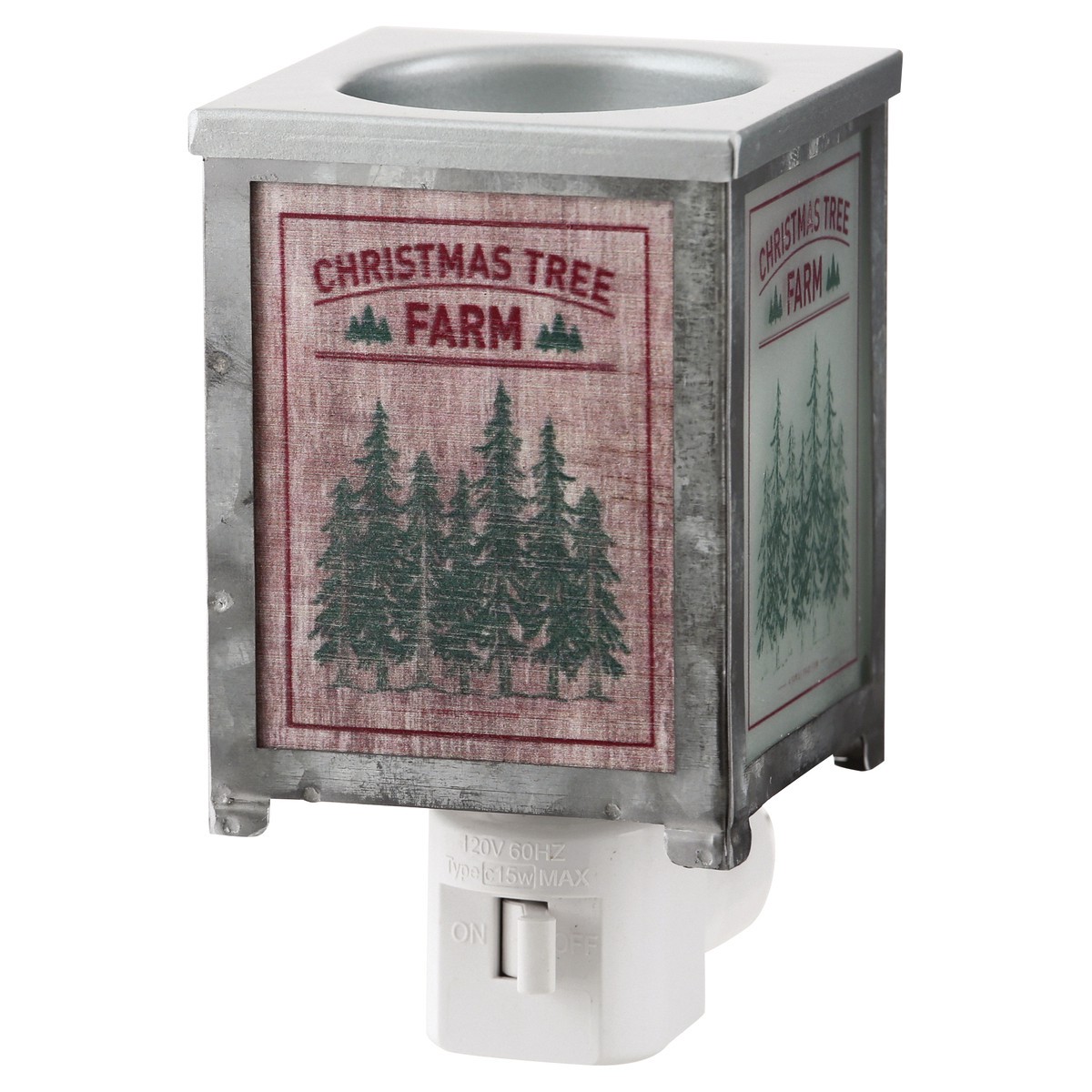 slide 3 of 9, Tuscany Candle Christmas Trees Outlet Warmer, 1 ct