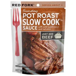 Red Fork Sunday Pot Roast Slow Cook Sauce - 8 oz