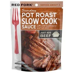 Red Fork Sunday Pot Roast Slow Cook Sauce - 8 oz
