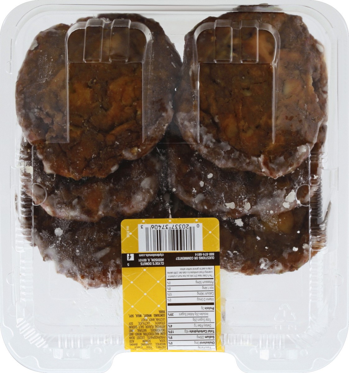 slide 3 of 6, Clyde's Donuts 18 oz, 18 oz