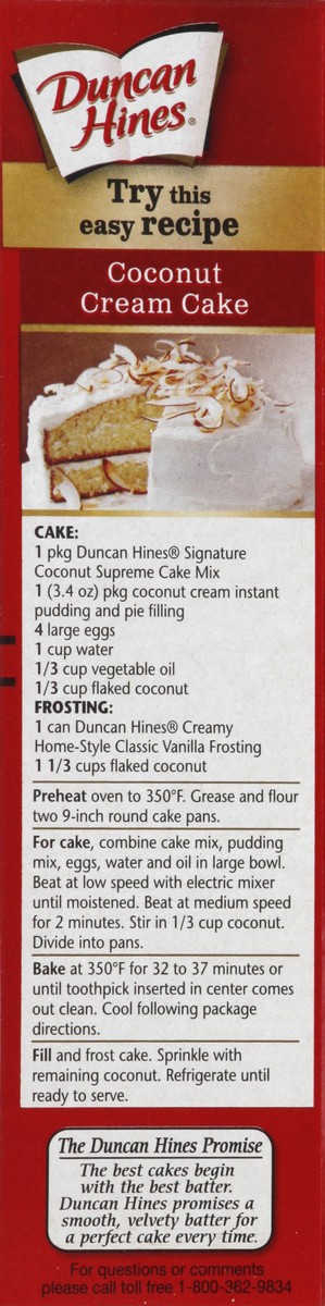 slide 3 of 4, Duncan Hines Cake Mix 16.5 oz, 16.5 oz