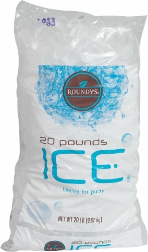 slide 1 of 1, Roundy's Roundys Ice Pillow Bag, 20 lb