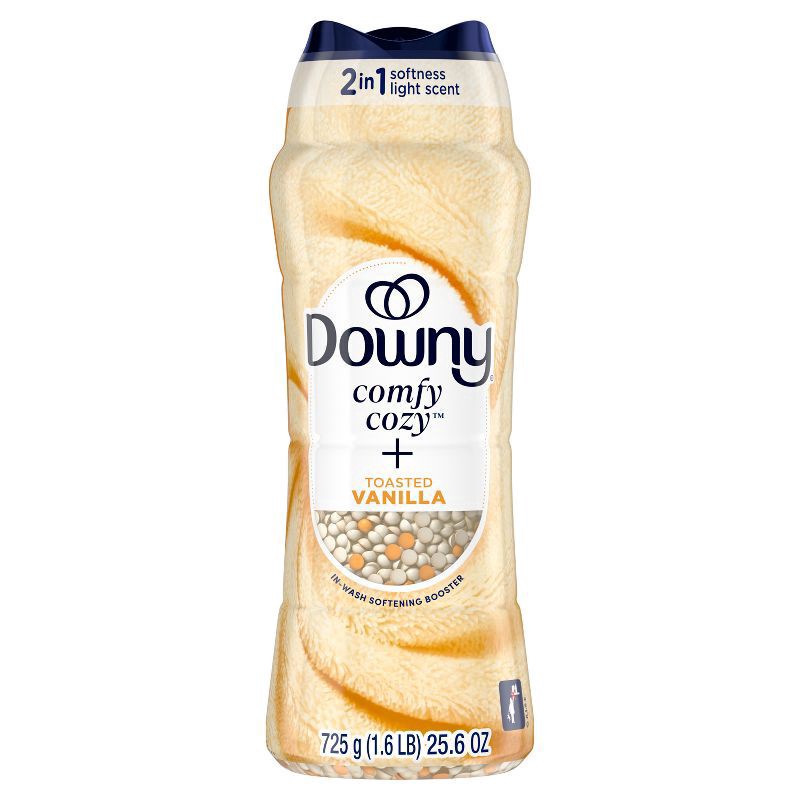 slide 4 of 10, Downy Comfy Cozy + Toasted Vanilla Laundry Additive Beads - 25.6oz, 25.6 oz