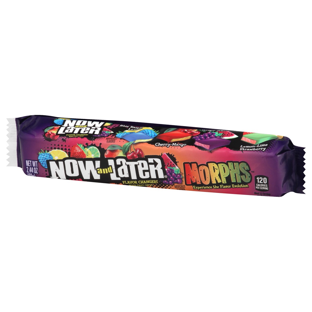 slide 1 of 10, Now & Later Assorted Mixed Fruit Chews 2.44 oz, 2.44 oz