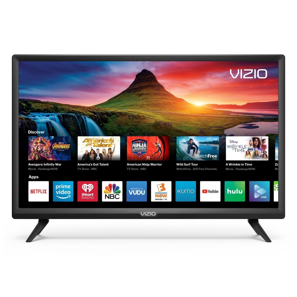 slide 4 of 17, Vizio D-Series D24H-G9 24-inch Class Smart LED HDTV, 1 ct