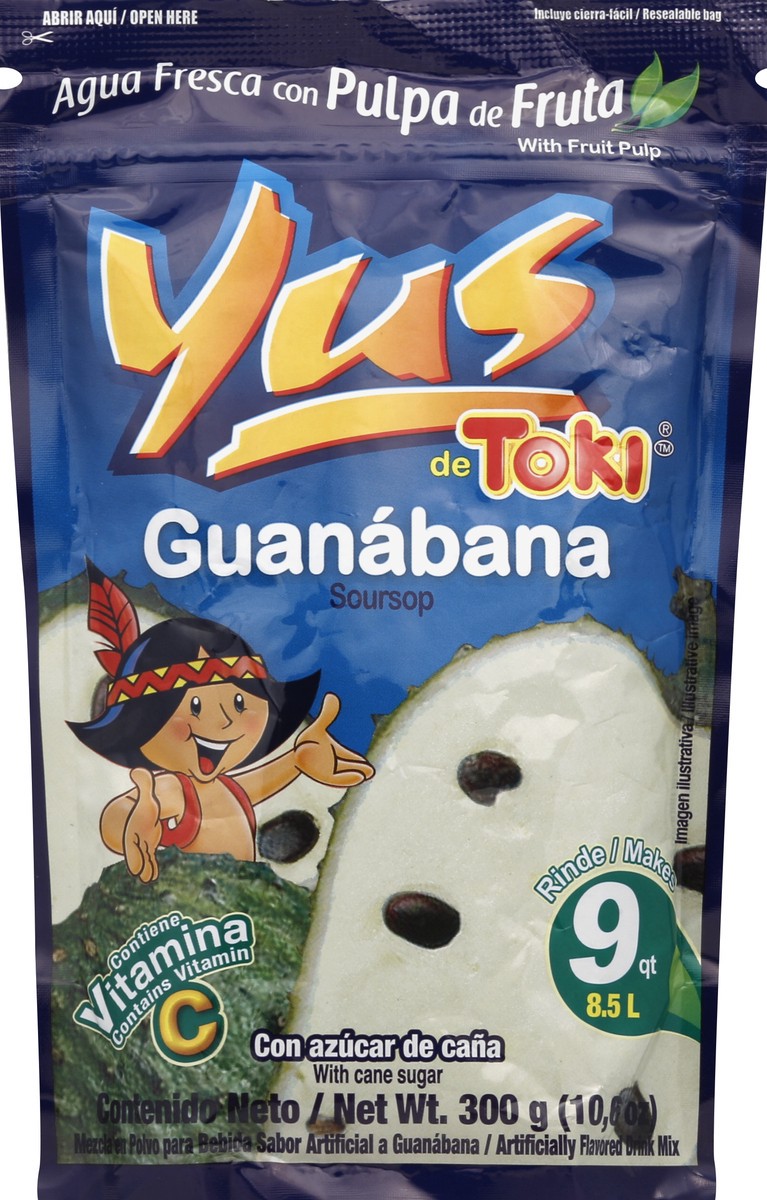 slide 3 of 3, Yus de Toki Guanabana Powdered Drink Mix - 400 gram, 400 gram