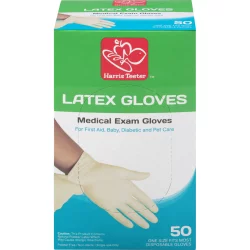 Harris Teeter Latex Disposable Exam Glove