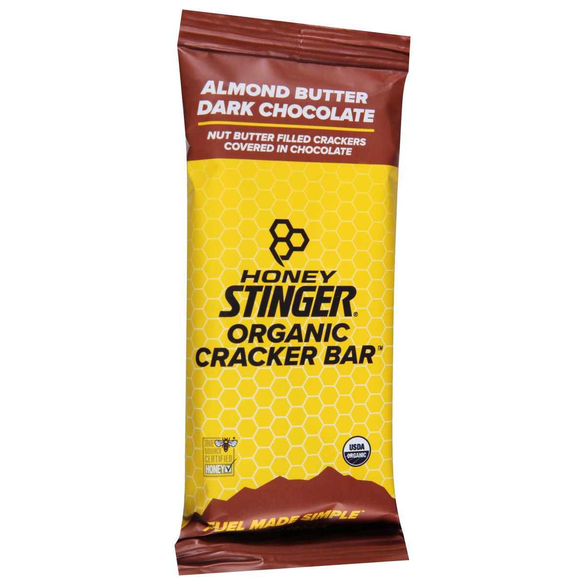 slide 13 of 14, Honey Stinger Organic Almond Butter Dark Chocolate Cracker Bar 1.5 oz, 1.5 oz