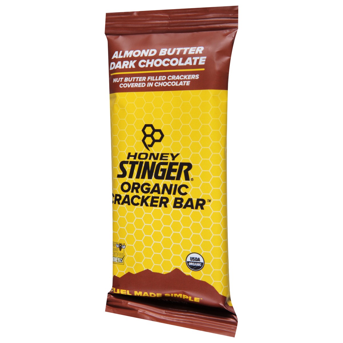 slide 11 of 14, Honey Stinger Organic Almond Butter Dark Chocolate Cracker Bar 1.5 oz, 1.5 oz