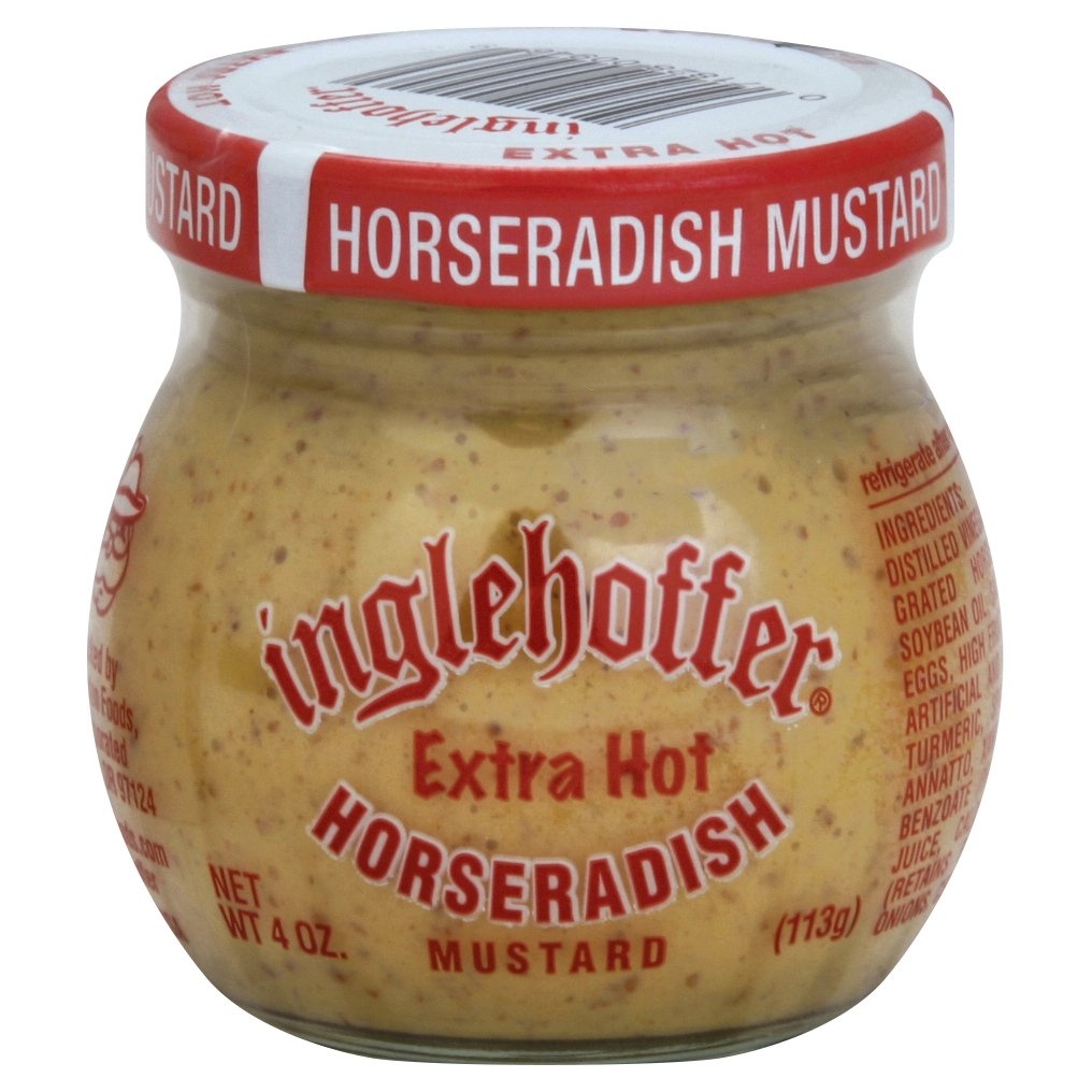 slide 1 of 2, Inglehoffer Horseradish Mustard, 4 oz