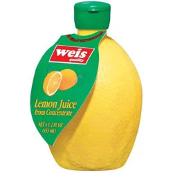 Weis Quality from Concentrate Lemon Juice