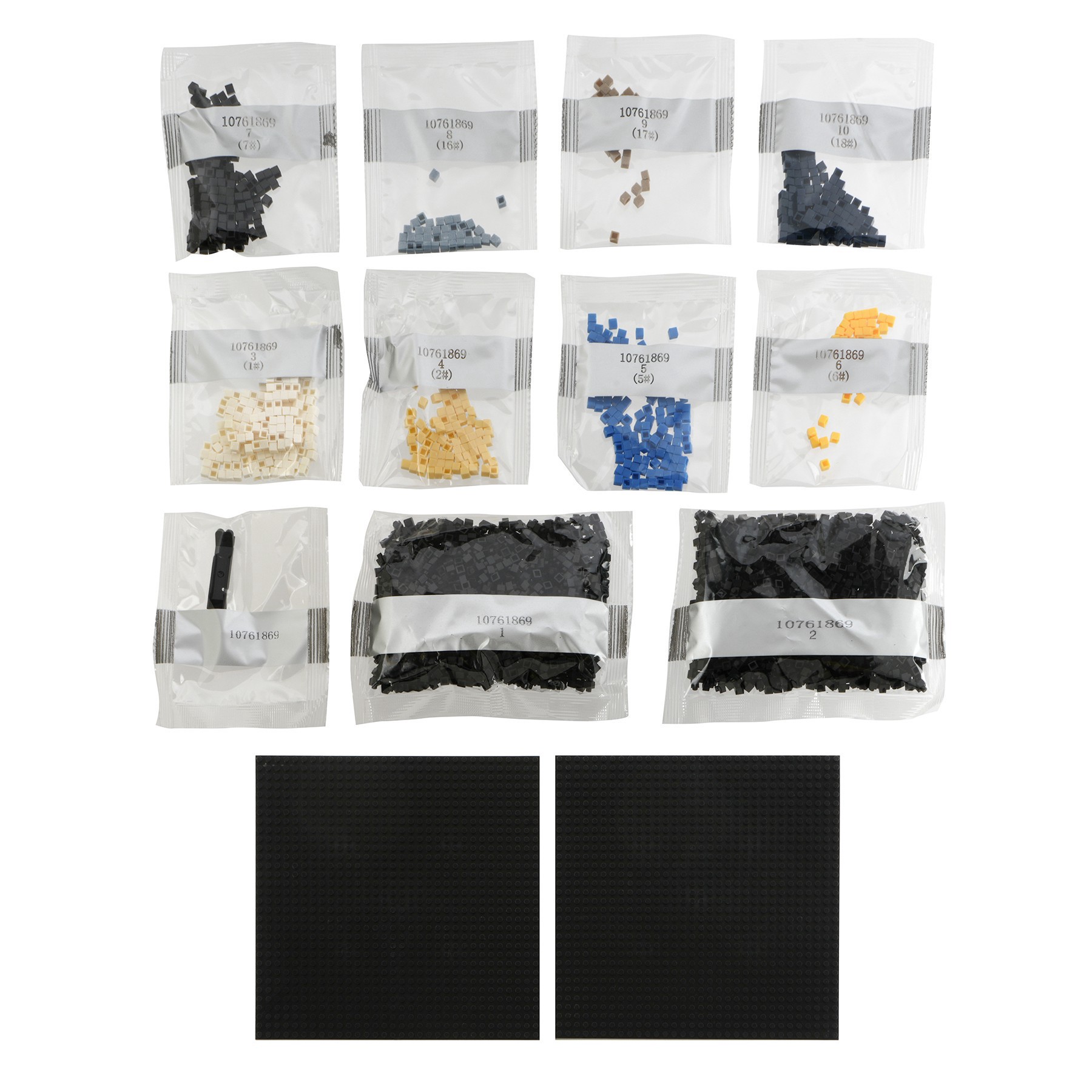 slide 8 of 9, Van Gogh Paintings Pixelated Brick Art Kit By Make Market, 5 in x 5 in