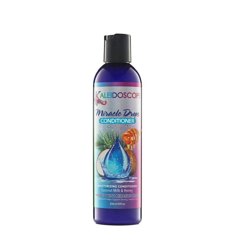 slide 1 of 1, Kaleidoscope Miracle Drops Moisturizing Coconut Milk & Honey Conditioner 8 fl oz, 8 fl oz