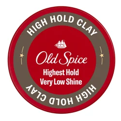 Old Spice Base Hair Styling Clay High Matt Effect - 2.22 oz