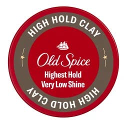 Old Spice Base Hair Styling Clay High Matt Effect - 2.22 oz