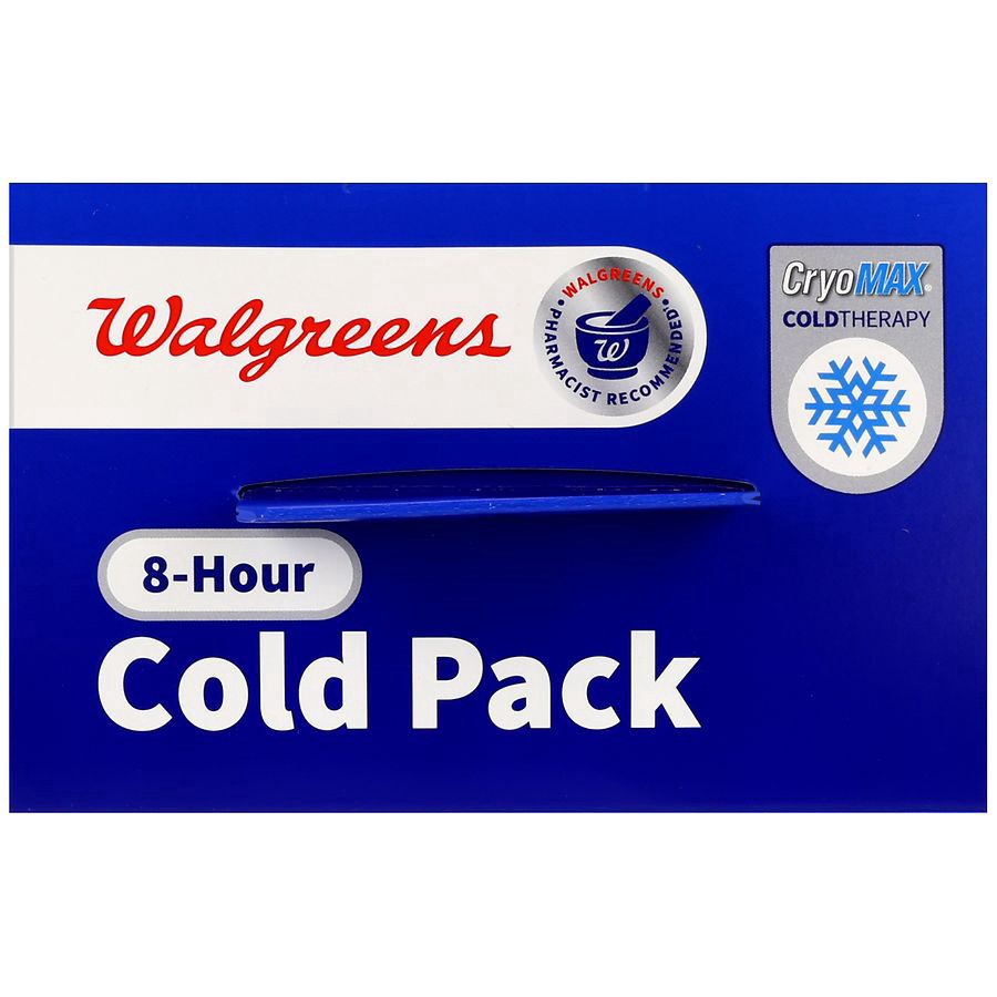 slide 3 of 5, Walgreens 8-Hour Cold Pack 12 in x 6 in, 1 ct