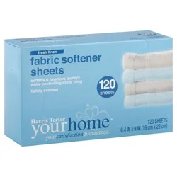 Harris Teeter yourhome Dryer Sheets - Linen