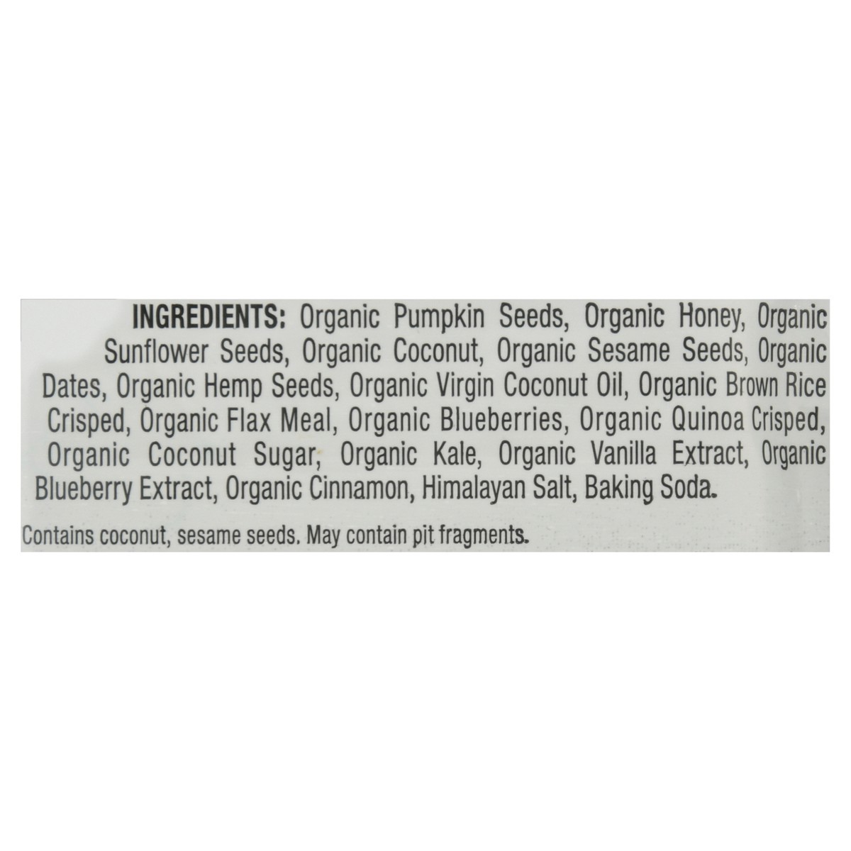 slide 11 of 13, LivBar Organic Blueberry Vanilla Kale Superfood Bar 1.55 oz, 1 ct