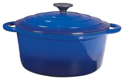 Cocinaware Enamel Cast Iron Dutch Oven - Cobalt Blue