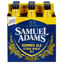 Samuel Adams Seasonal Summer Ale Citrus Beer 6 - 12 fl oz Bottles