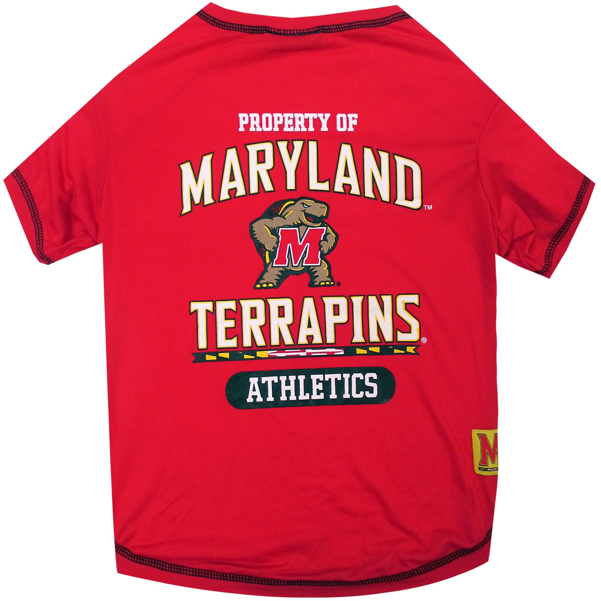 slide 1 of 1, Pets First Maryland Terrapins T-Shirt, LG