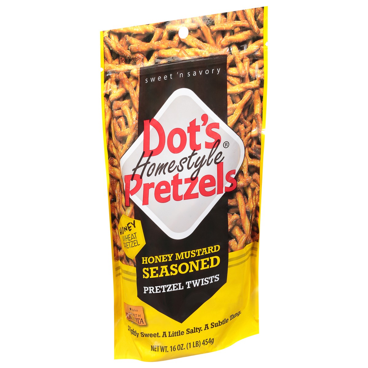 slide 7 of 9, Dot's Homestyle Pretzels Dot's Homestyle Honey Mustard Seasoned Pretzel Twists, 16 oz