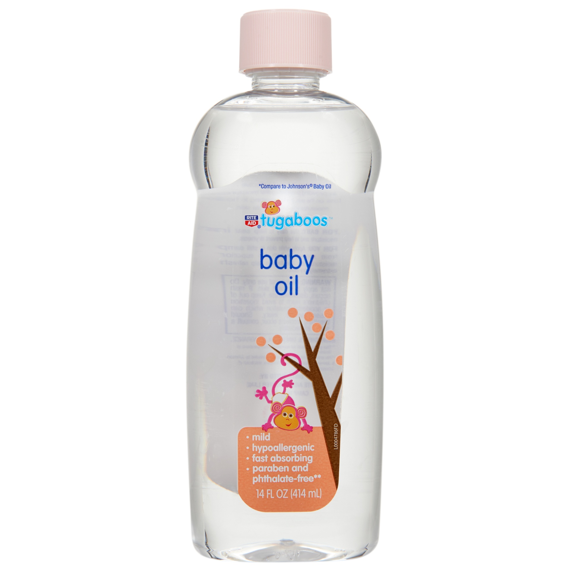 slide 1 of 2, Rite Aid Tugaboos Baby Oil, 14 fl oz