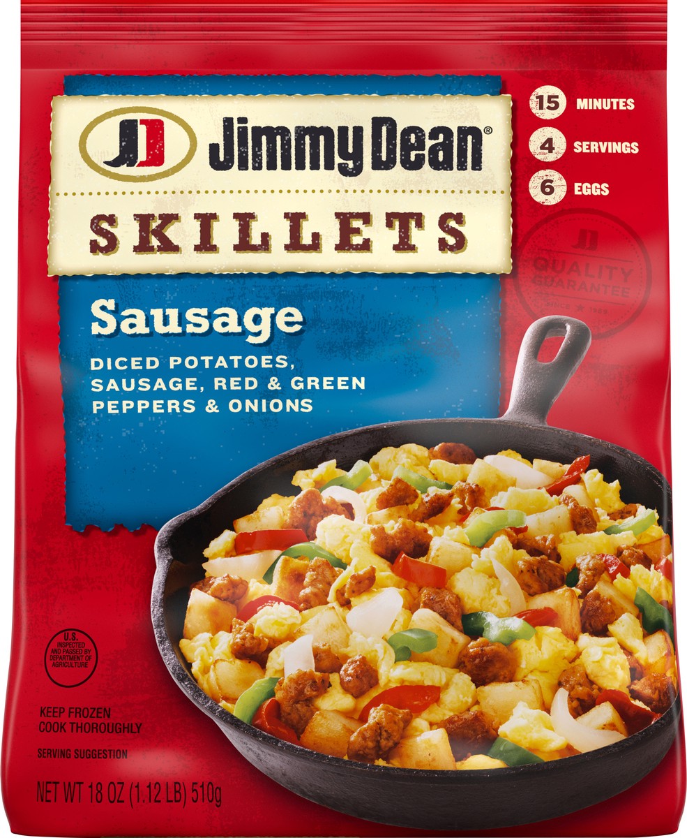 slide 6 of 8, Jimmy Dean Pork Sausages - Prepared/Processed, 18 oz