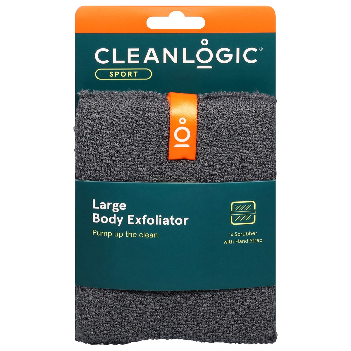 slide 1 of 1, Cleanlogic Sport Large Body Exfoliator, 1 ct