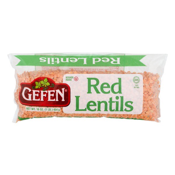 slide 1 of 1, Gefen Red Lentils Cello, 16 oz
