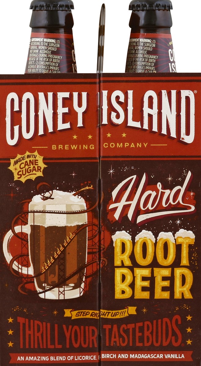 slide 3 of 6, Coney Island Brewing Co. Hard Root Beer Bottles - 6 ct; 12 oz, 6 ct; 12 oz