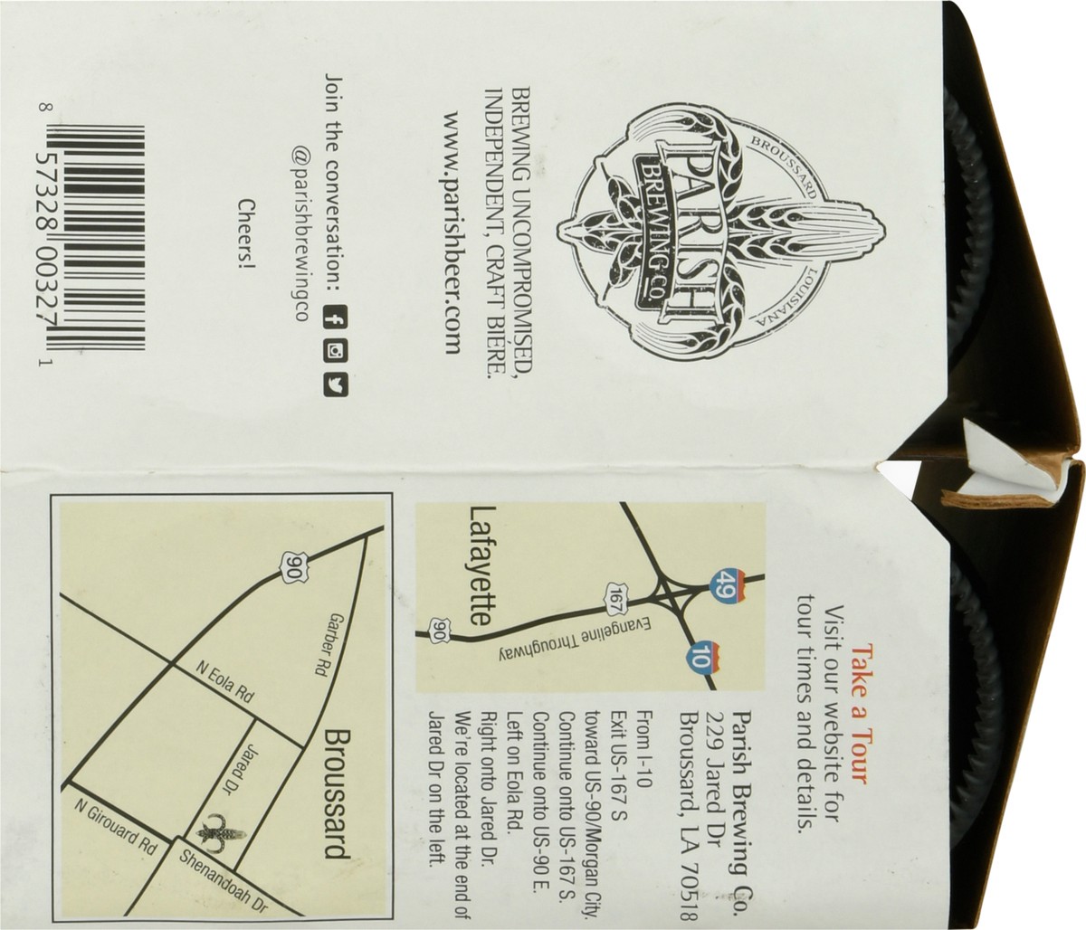 slide 2 of 9, Parish Brewing Reve Coffee Stout Beer 4 - 12 oz Bottles, 4 ct