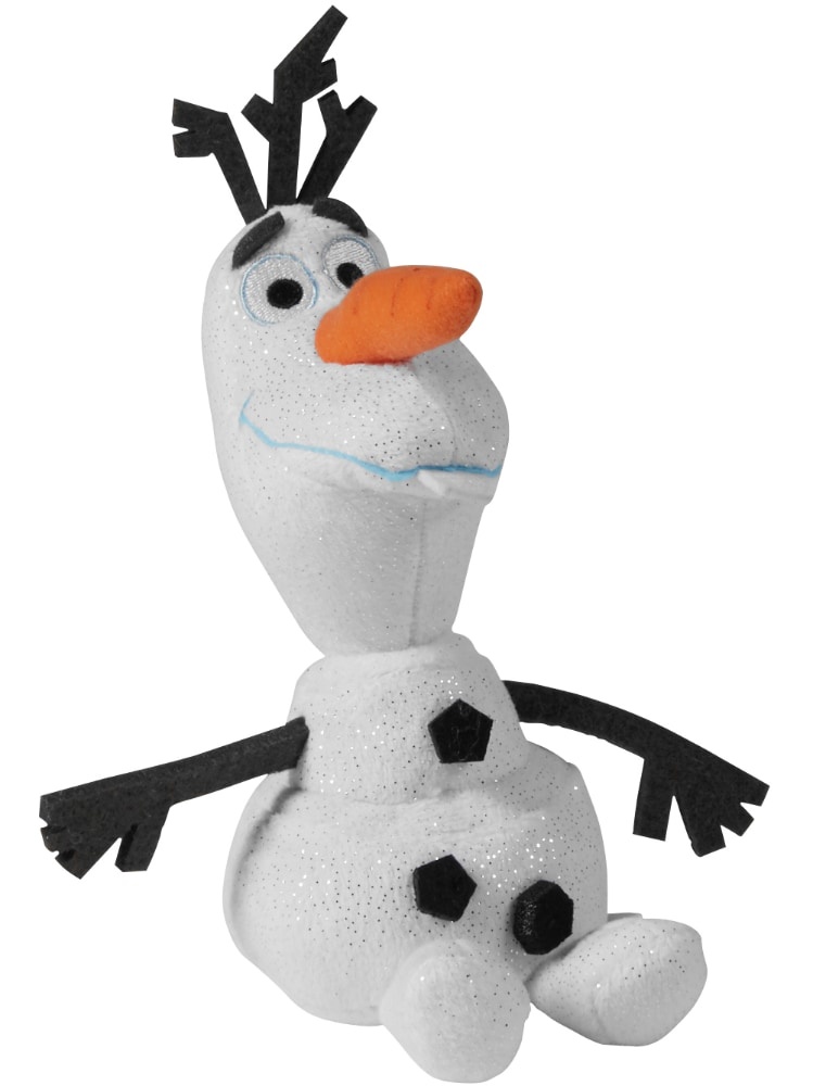 slide 1 of 1, TY Disney Frozen Plush Olaf White, 8 in