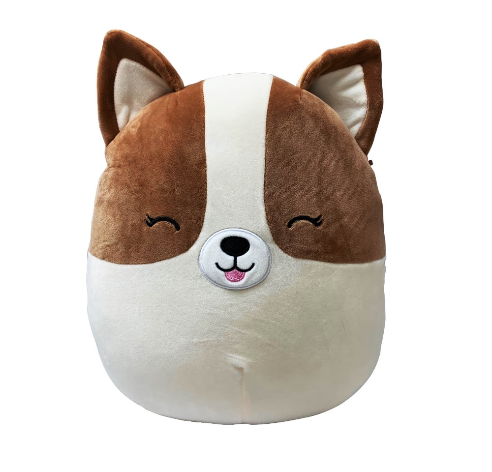 slide 1 of 1, Squishmallows Corgi Plush, 12 in