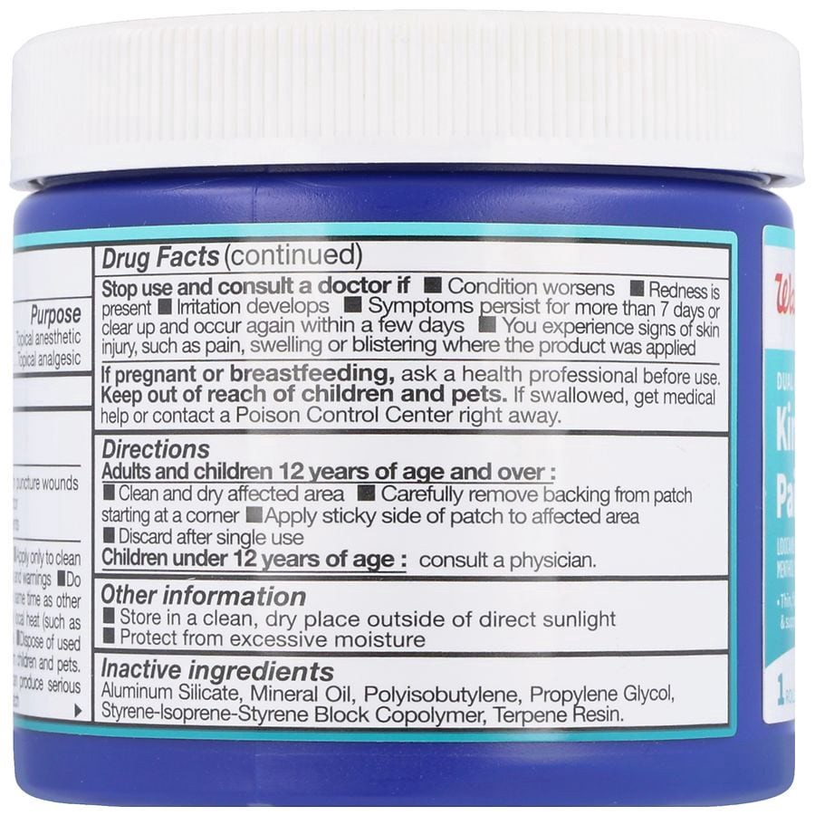 slide 4 of 5, Walgreens Dual Action Kinesiology + Pain Relief Tape I-Strips, 20 ct