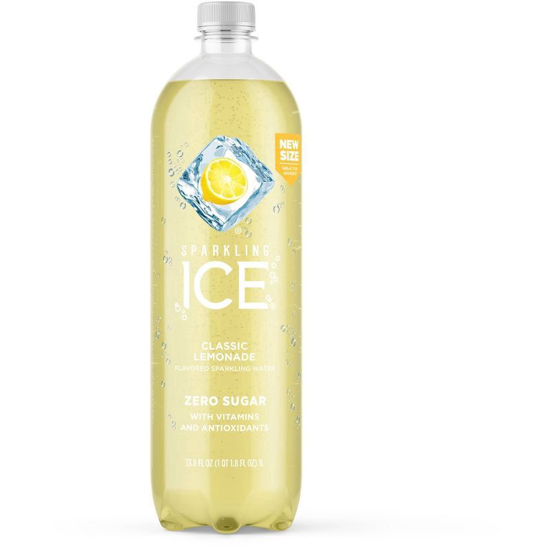 slide 1 of 6, Sparkling Ice Lemonade Sparkling Beverage - 1L Bottle, 1 liter