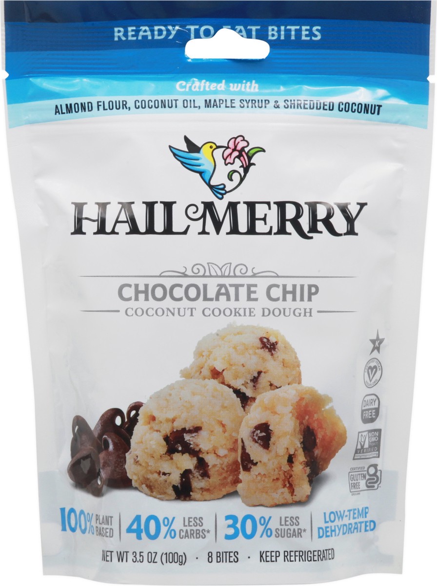 slide 5 of 12, Hail Merry Chocolate Chip Coconut Cookie Dough 8 ea, 8 ct