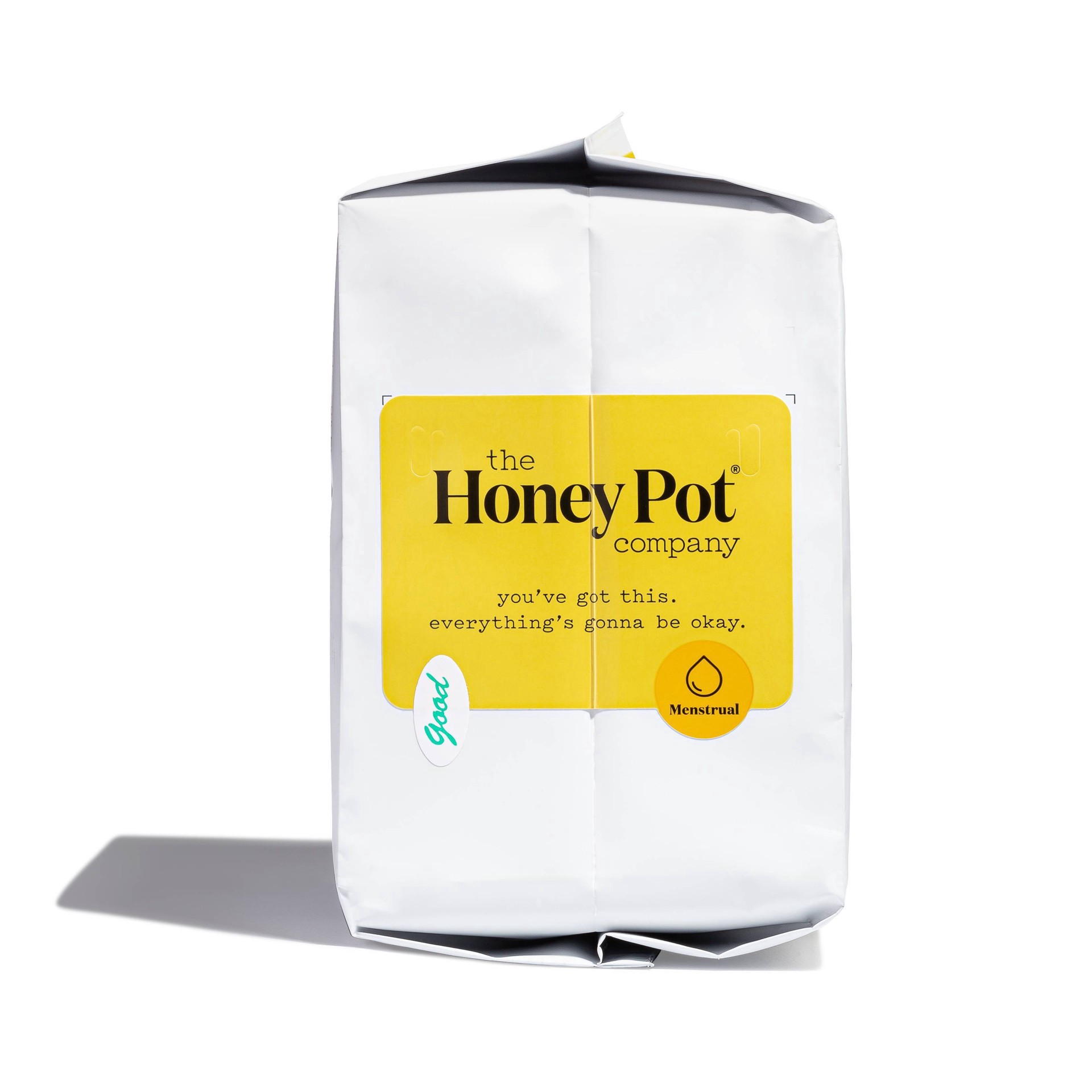 slide 3 of 6, The Honey Pot Company Daytime Heavy Flow Pads 16 ea, 16 ct