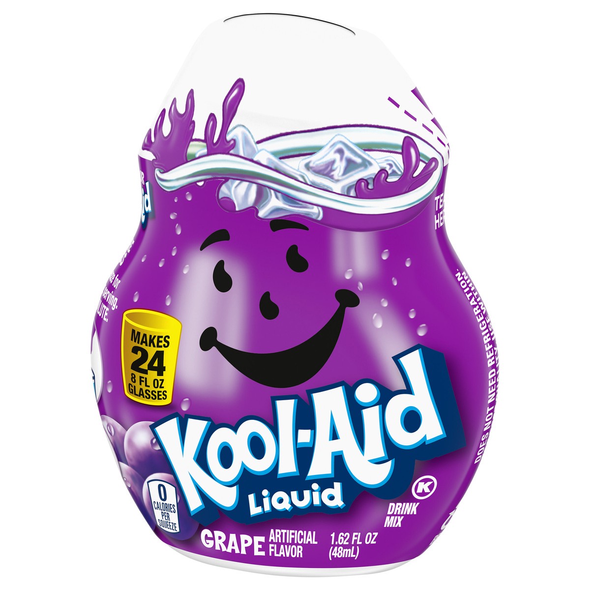 slide 6 of 9, Kool-Aid Liquid Grape Artificially Flavored Soft Drink Mix, 1.62 fl oz Bottle, 1.62 fl oz