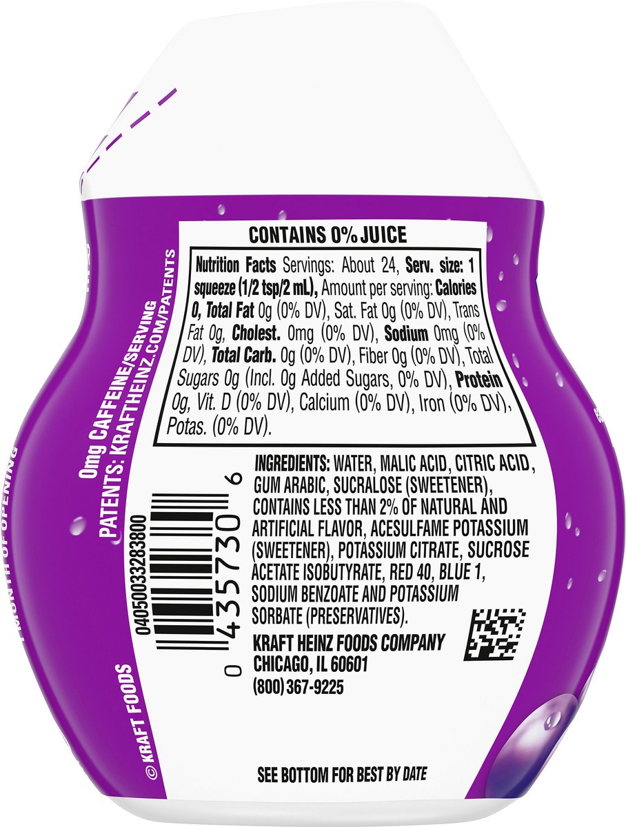slide 9 of 9, Kool-Aid Liquid Grape Artificially Flavored Soft Drink Mix, 1.62 fl oz Bottle, 1.62 fl oz