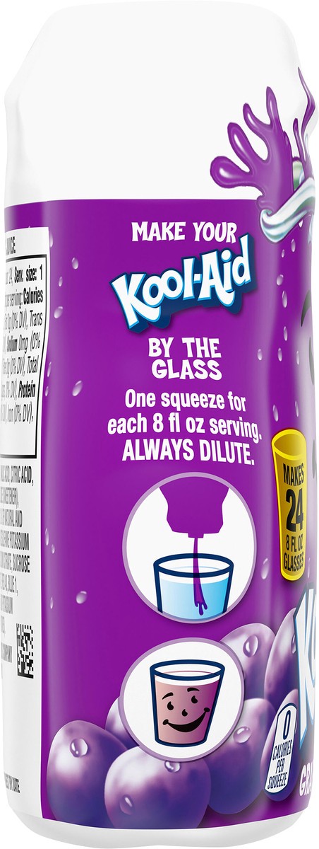 slide 5 of 9, Kool-Aid Liquid Grape Artificially Flavored Soft Drink Mix, 1.62 fl oz Bottle, 1.62 fl oz