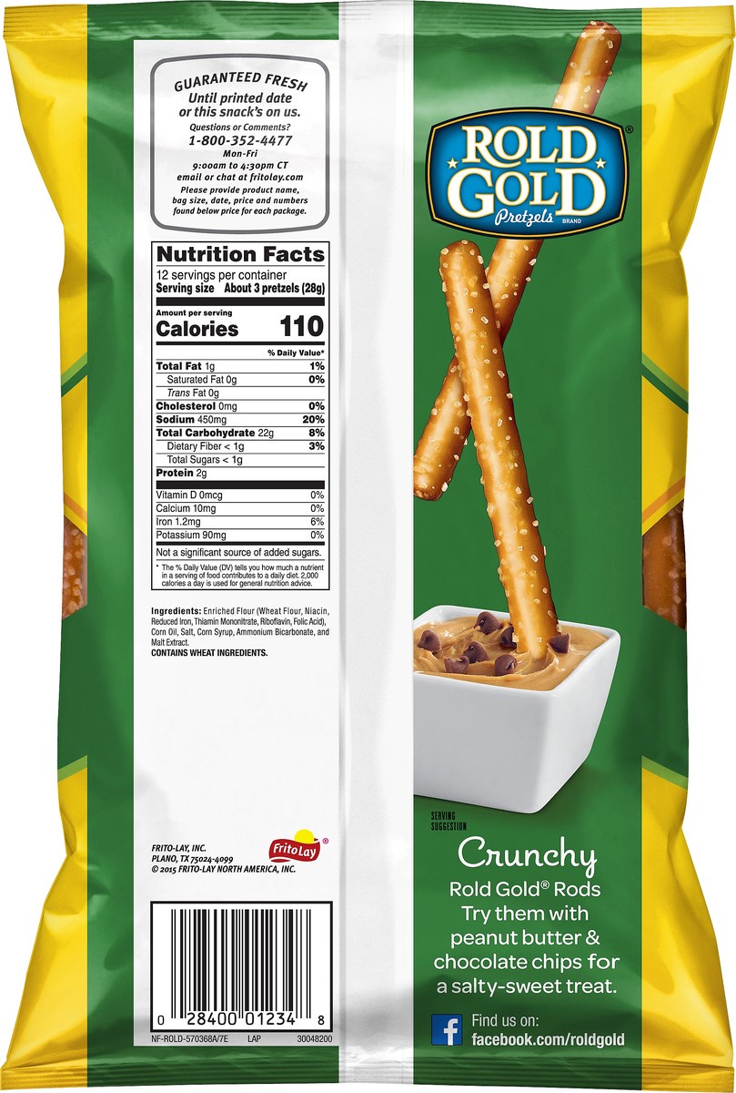 slide 4 of 4, Rold Gold Pretzels, 12 oz