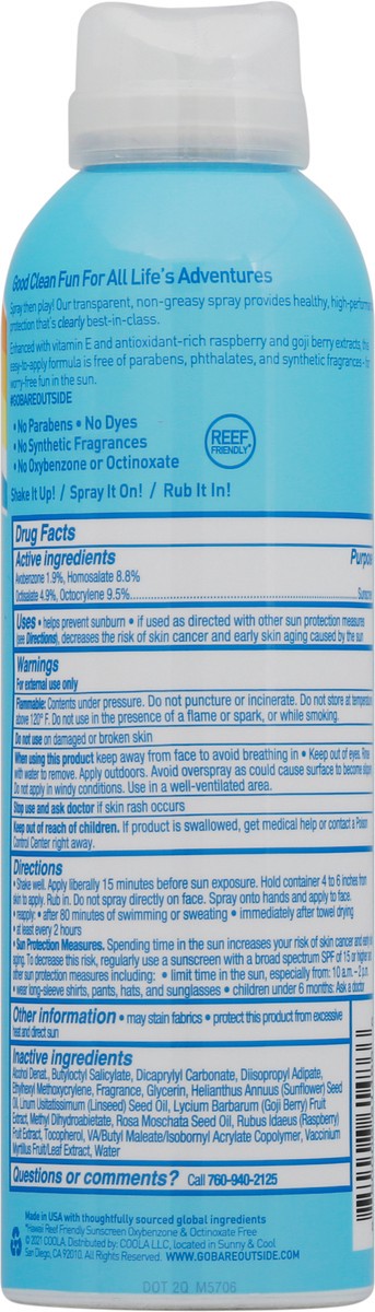 slide 9 of 9, Bare Republic Clearscreen Spray Spf 30, 6 oz