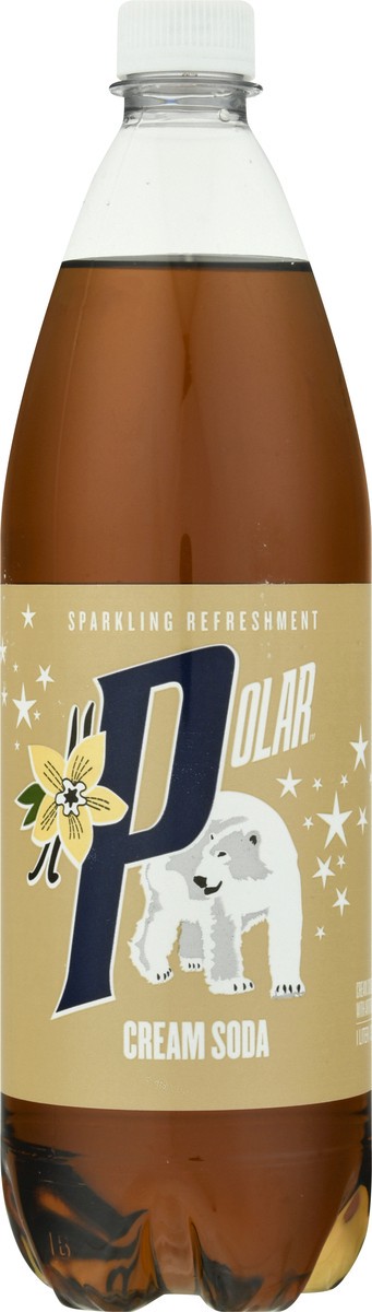 slide 1 of 13, Polar Cream Soda Single - 1 l, 1 liter