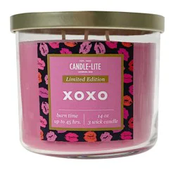 Candle-Lite XOXO 3-Wick Candle