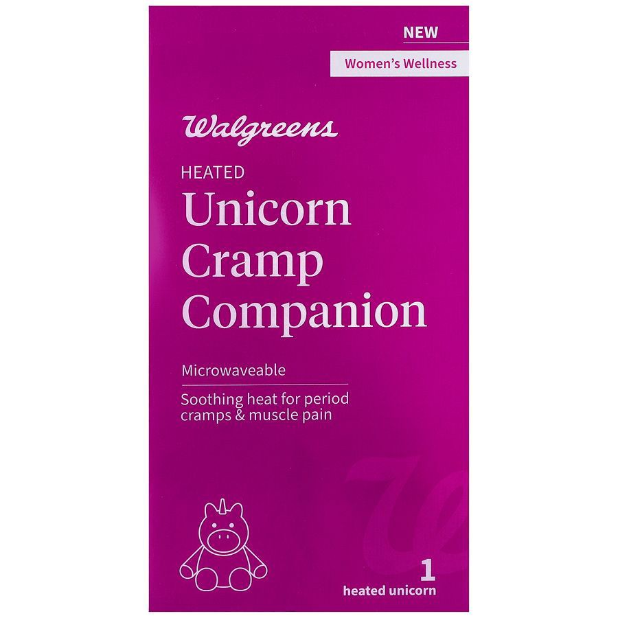 slide 3 of 5, Walgreens Heated Unicorn Cramp Companion, 1 ct