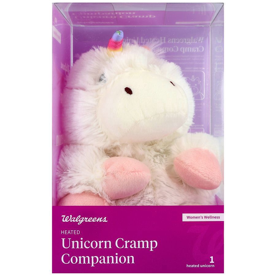 slide 1 of 5, Walgreens Heated Unicorn Cramp Companion, 1 ct