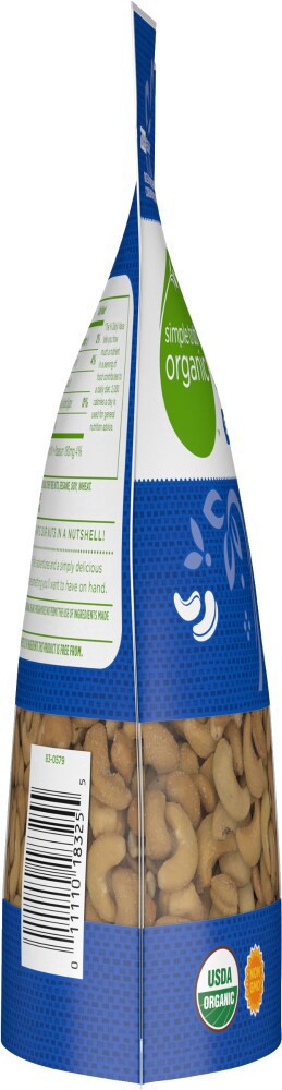 slide 6 of 6, Simple Truth Organic Sea Salt Roasted Cashews, 10 oz