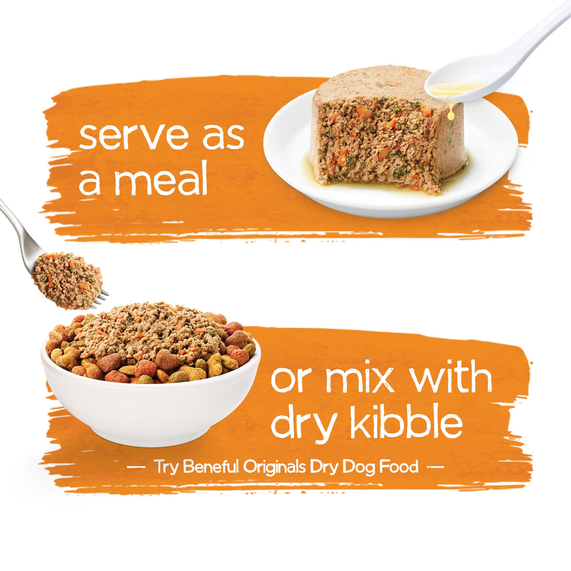 slide 4 of 9, Beneful Purina Beneful Infused Wet Pate Dog Food With Real Chicken, Carrots and Spinach, With Fish Oil for Dogs, 9 oz