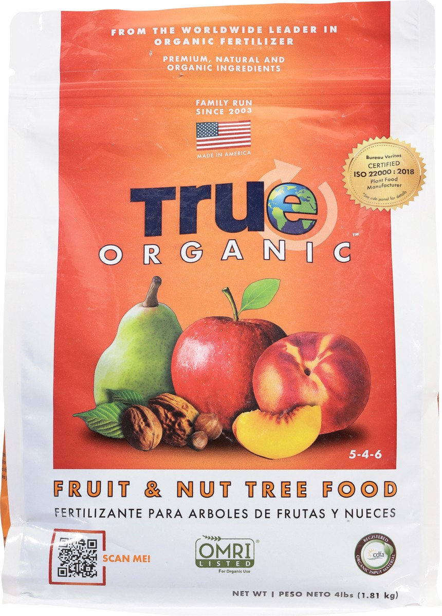 slide 6 of 11, True Organic Fruit & Nut Tree Food, 4 lb